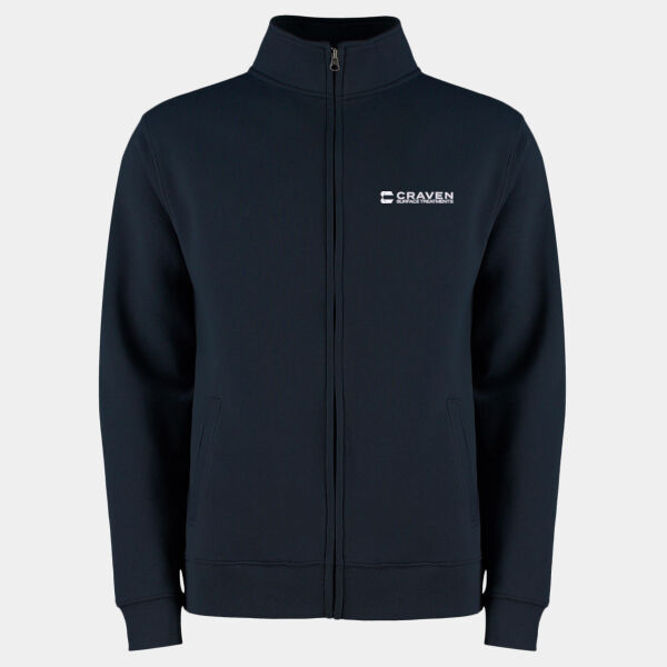 KK334 Regular fit zipped sweatshirt Thumbnail